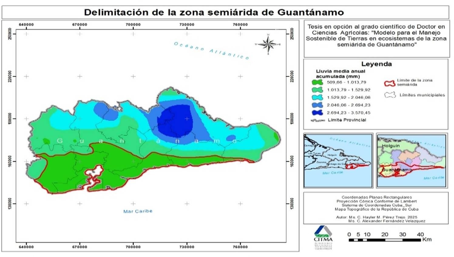 Ubicación del área de estudio